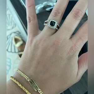 DAVID YURMAN ALBION RING WITH DIAMONDS BIG DISCOUNT